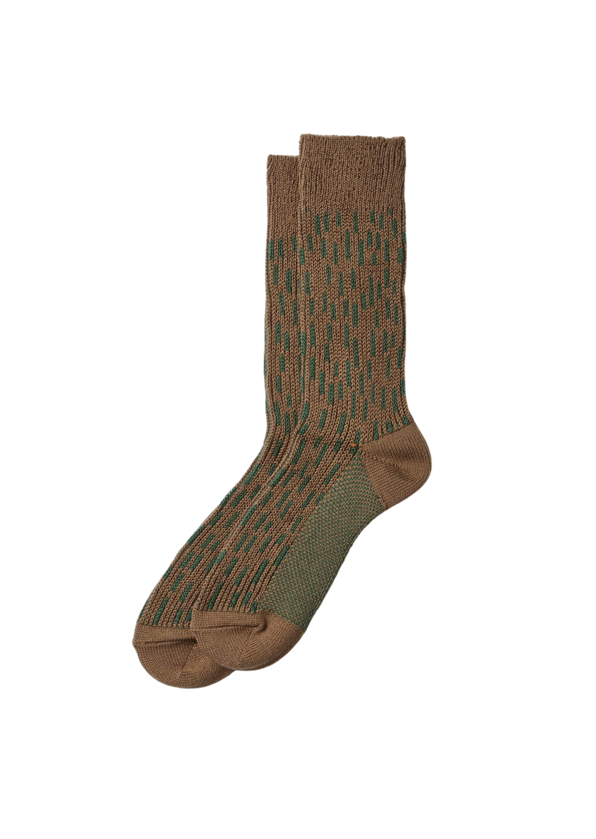 Raindrop Crew Socks Socks & Hosiery RoToTo OLIVEDRAB/GREEN L