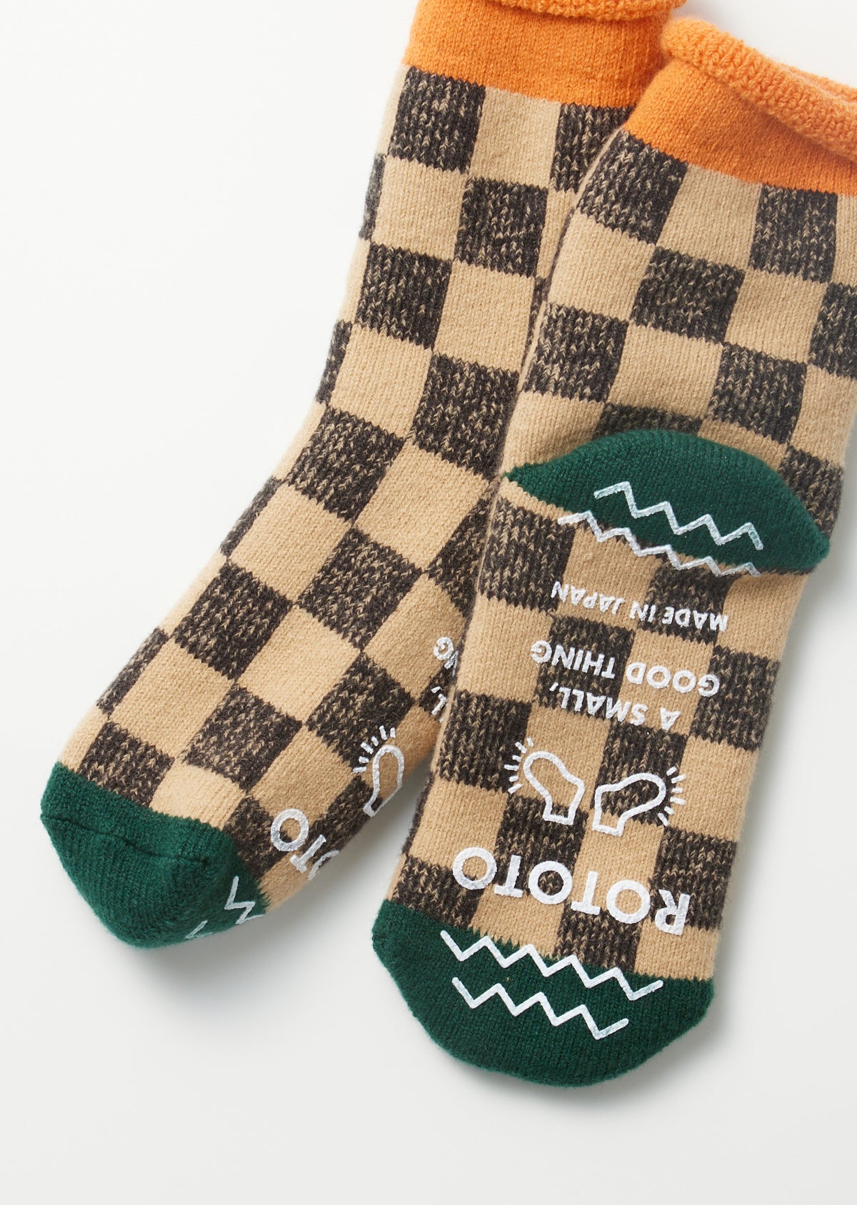 R1497 PILE ROOM SOCKS "CHECKERBOARD" Socks RoToTo