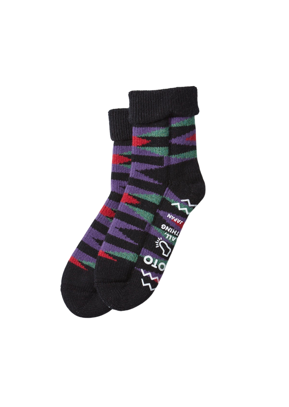 Merino Lambswool Socks Socks & Hosiery RoToTo BLACK M