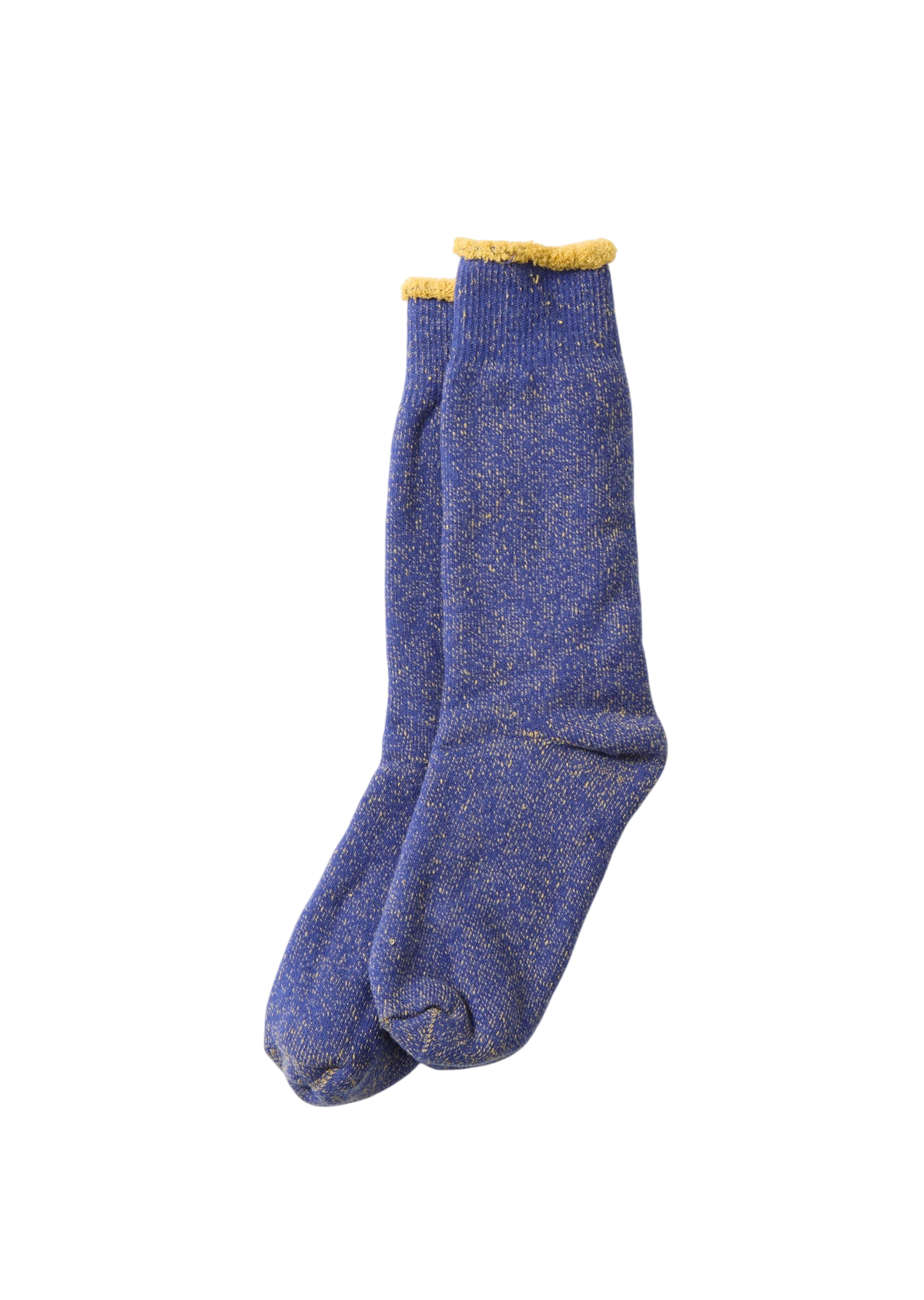 Reversible Pile Socks Socks & Hosiery RoToTo BLUE/L.YELLOW M