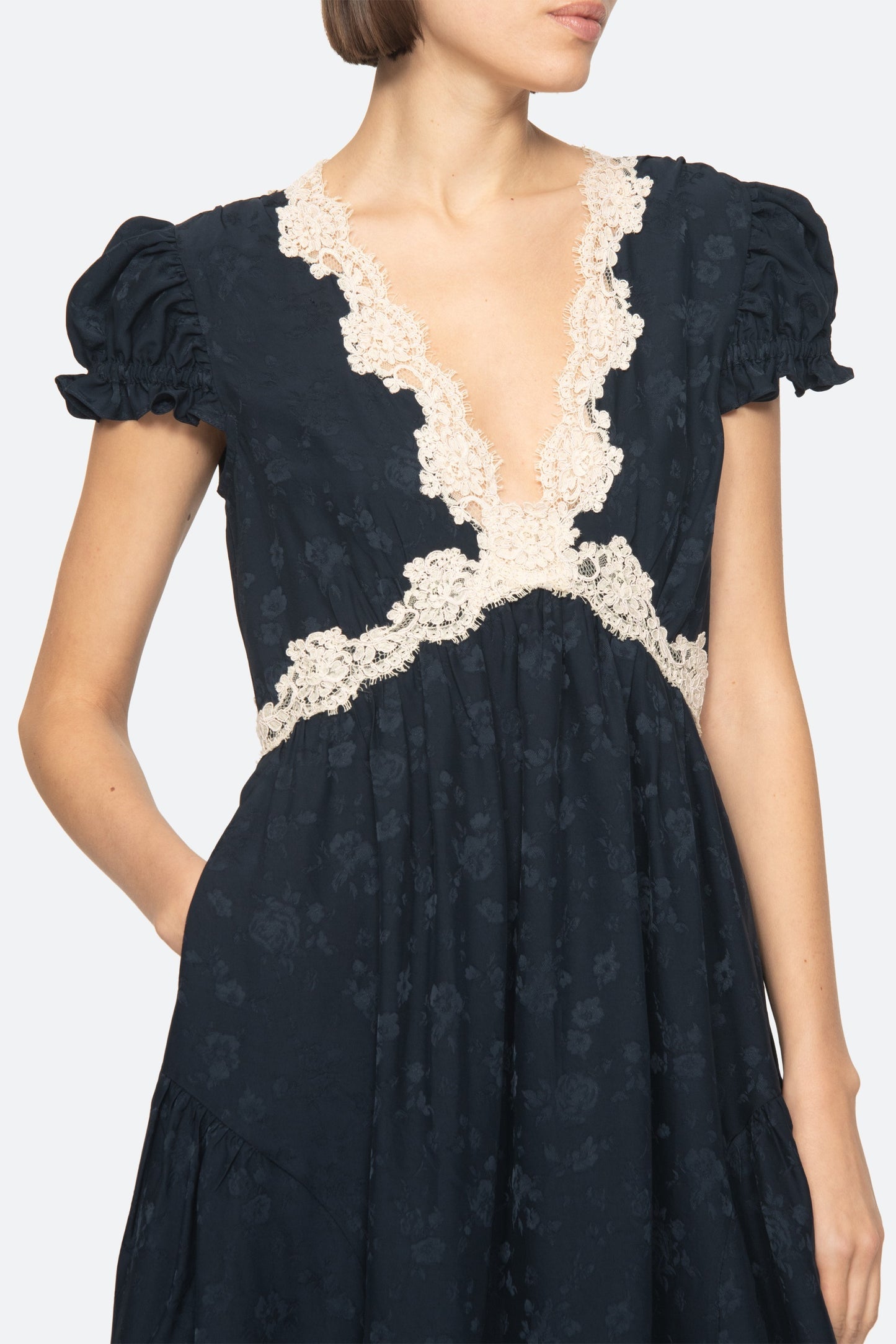 Shay Lace V-Neck Dress Dresses SEA NEW YORK