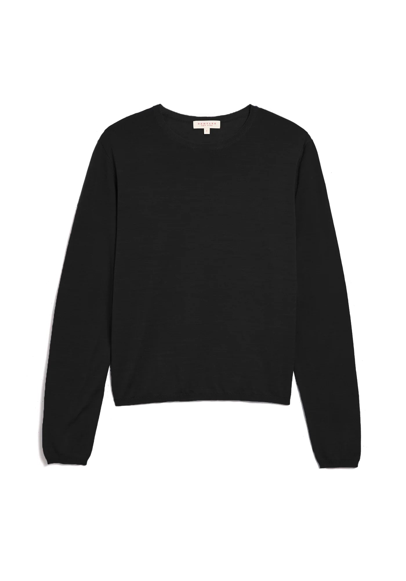 Riley Cotton Sweater Sweaters Demylee Black XS