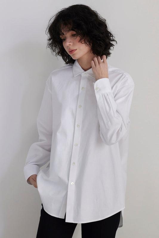 Jose Shirt in Oxford Cotton Tops CHRISTINE ALCALAY