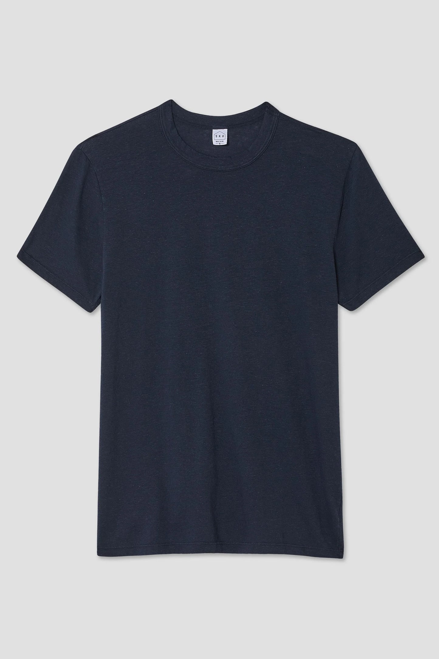S/S Lounge Tee (Organic Cotton Hemp) T Shirts Save Khaki United Navy S