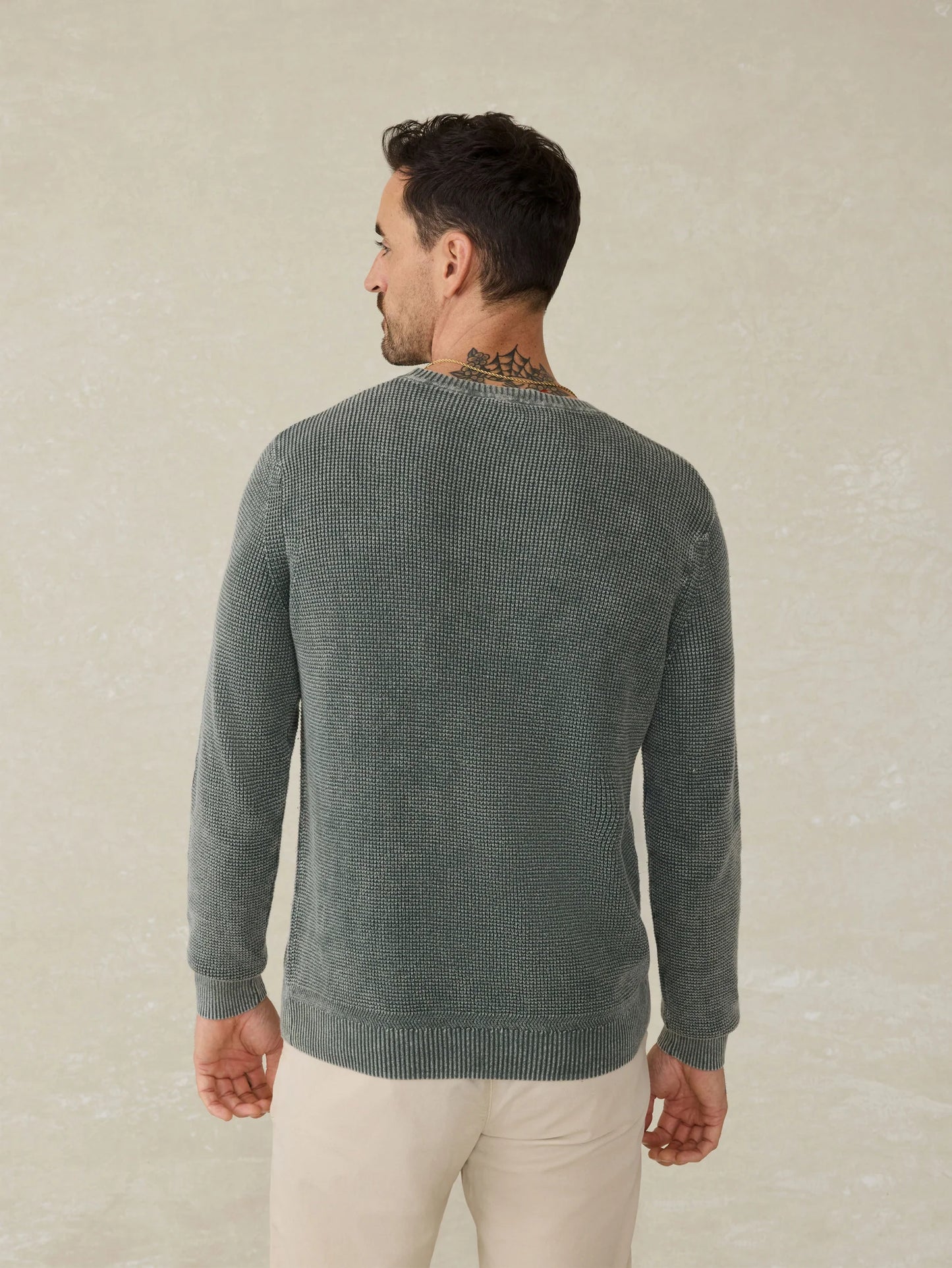 Sunwashed Crewneck Sweater Sweaters Faherty