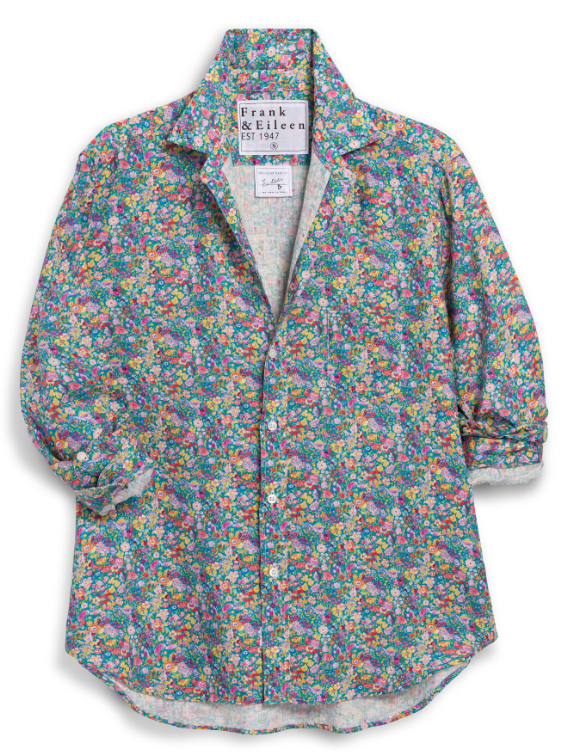 Eileen, Relaxed Button-Up Shirt - Italian Classic Linen Shirts Frank & Eileen