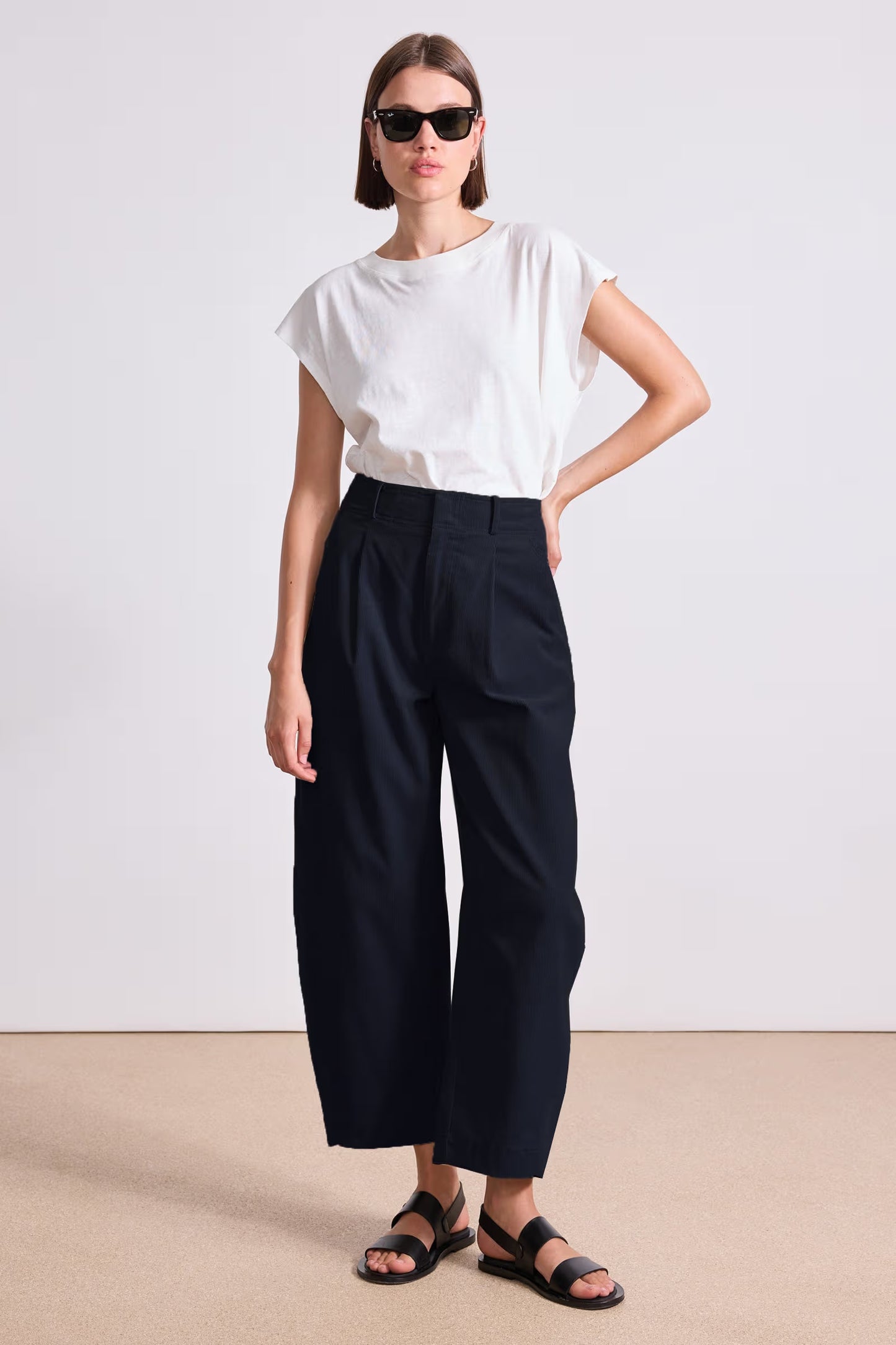 Bari Crop Corduroy Trouser