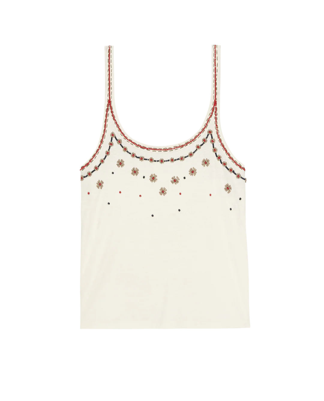 The Beaded Slim Tank Tanks The Great.