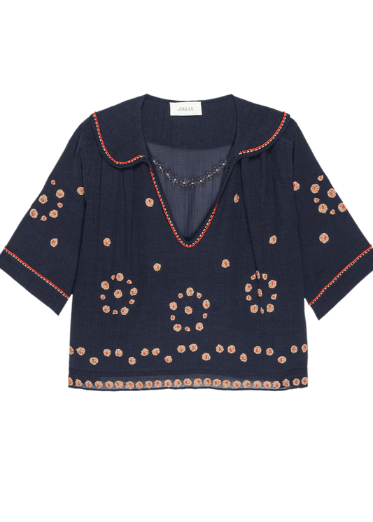 The Beaded Vintage Sailor Top Tops The Great.