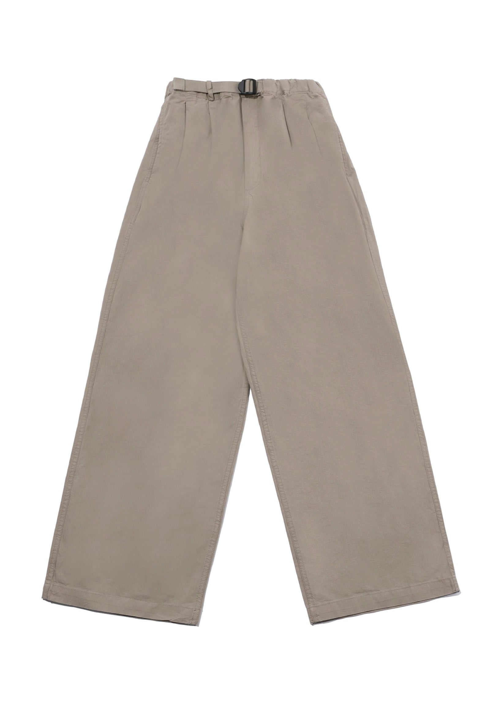 Two Tuck Wide Pants Pants Kappy BEIGE Free Size