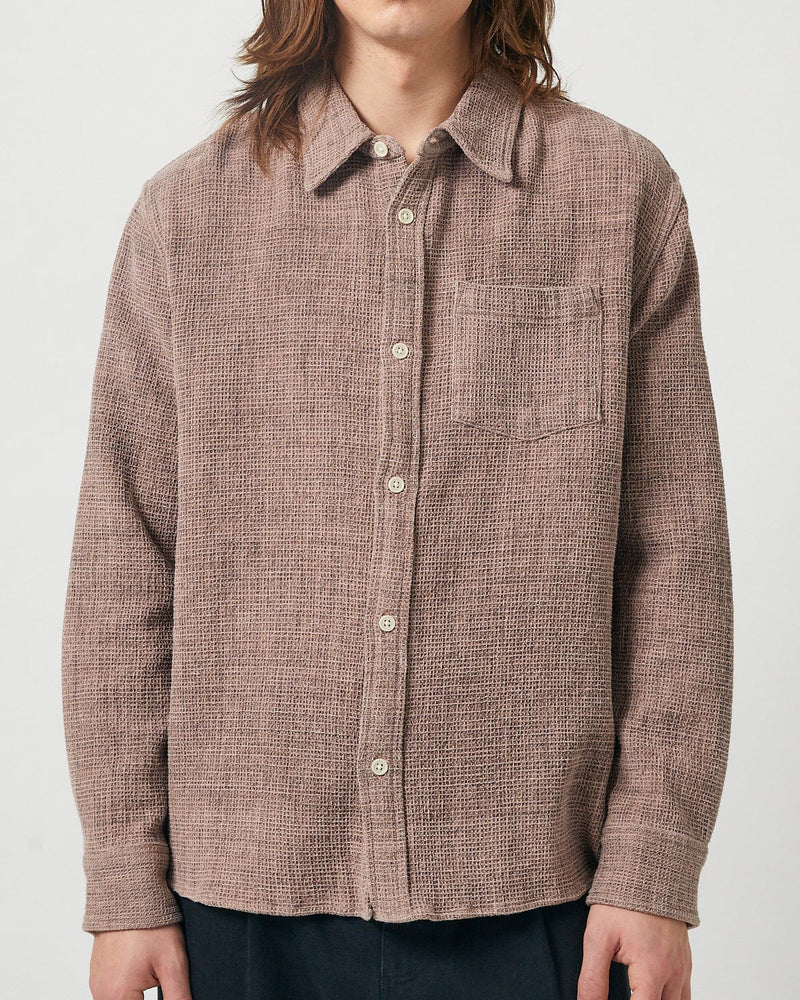Pigment Dyed Waffle L/S Tops Corridor
