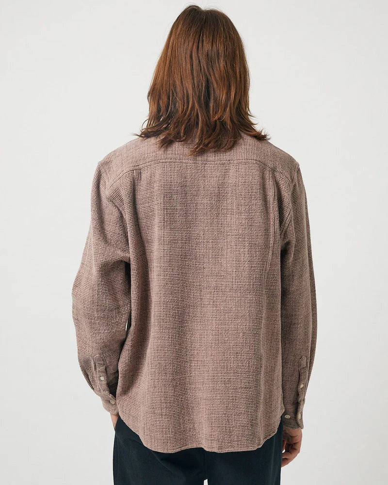 Pigment Dyed Waffle L/S Tops Corridor