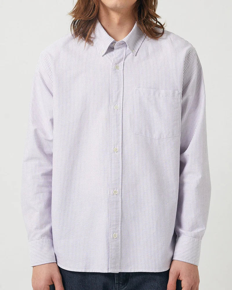Stripe Oxford L/S Tops Corridor