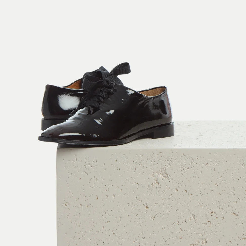 Jacobin Patent Leather Oxford Shoes Coclico