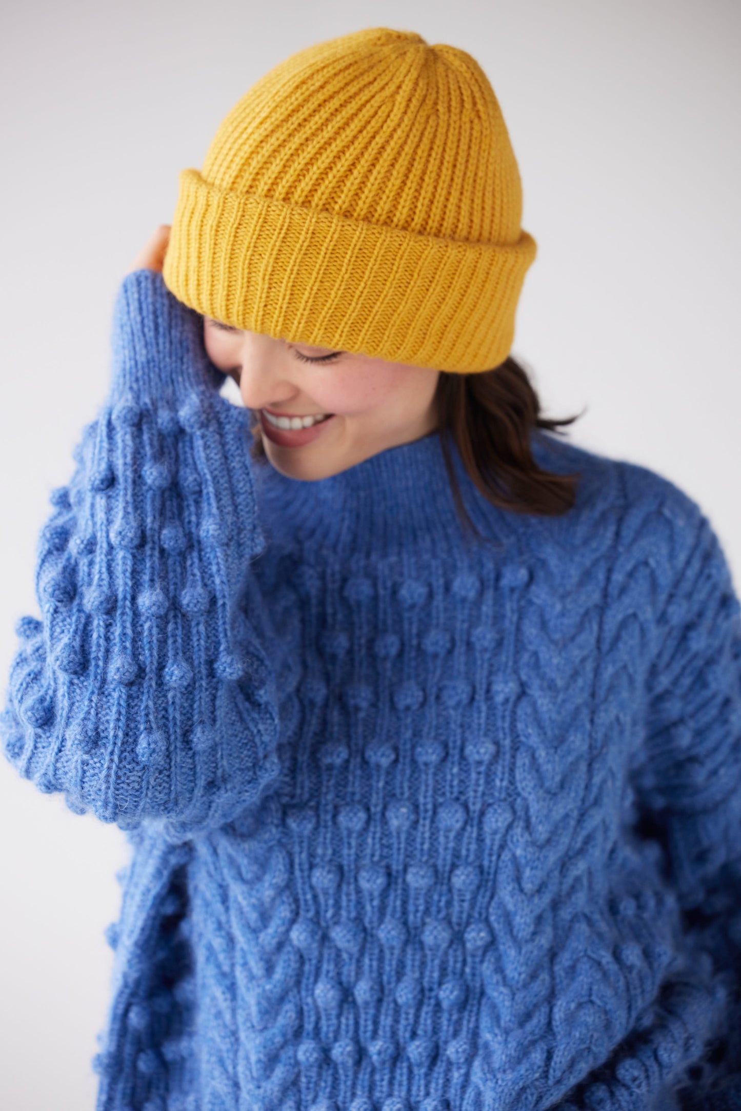 Lofted Beanie in Alpaca Wool Blend Beanies CHRISTINE ALCALAY