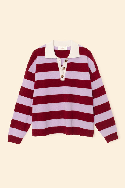 Braxton Sweater Sweaters XiRENA Garnet Petal XS
