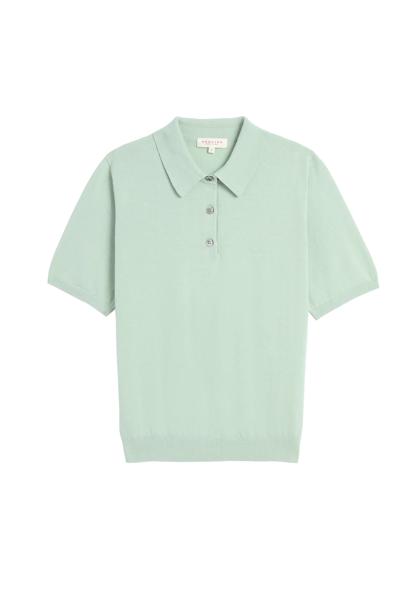 Adia Polo Cotton Top Tops DEMYLEE New York Mint S