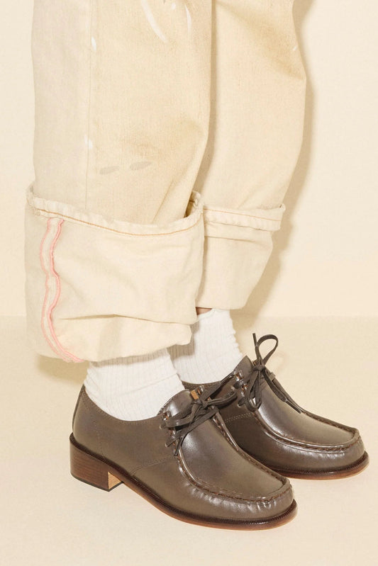 Anna Derby Flat Shoes FRĒDA SALVADOR