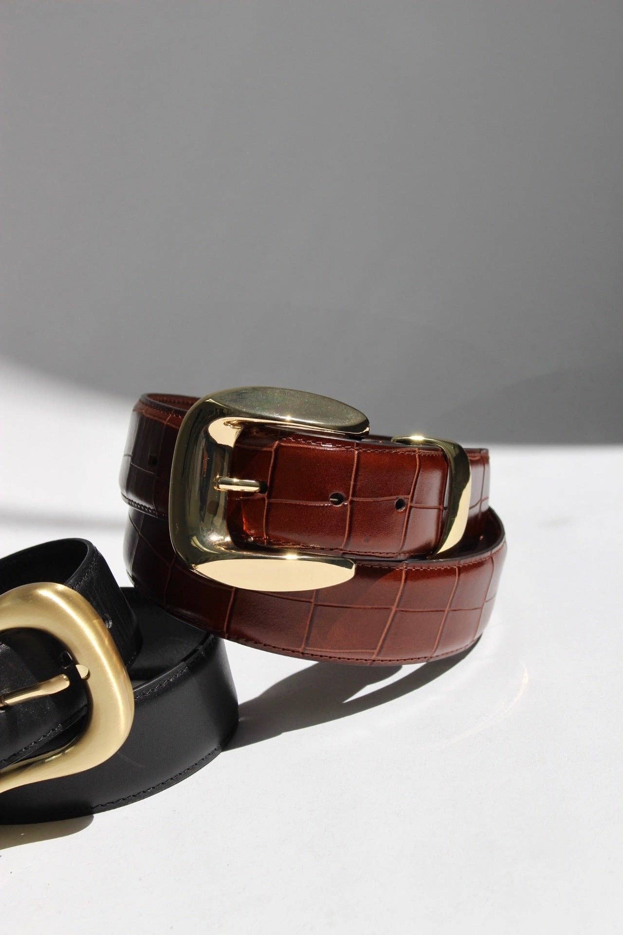 Delaney Belt Belts Na Nin Brown 1