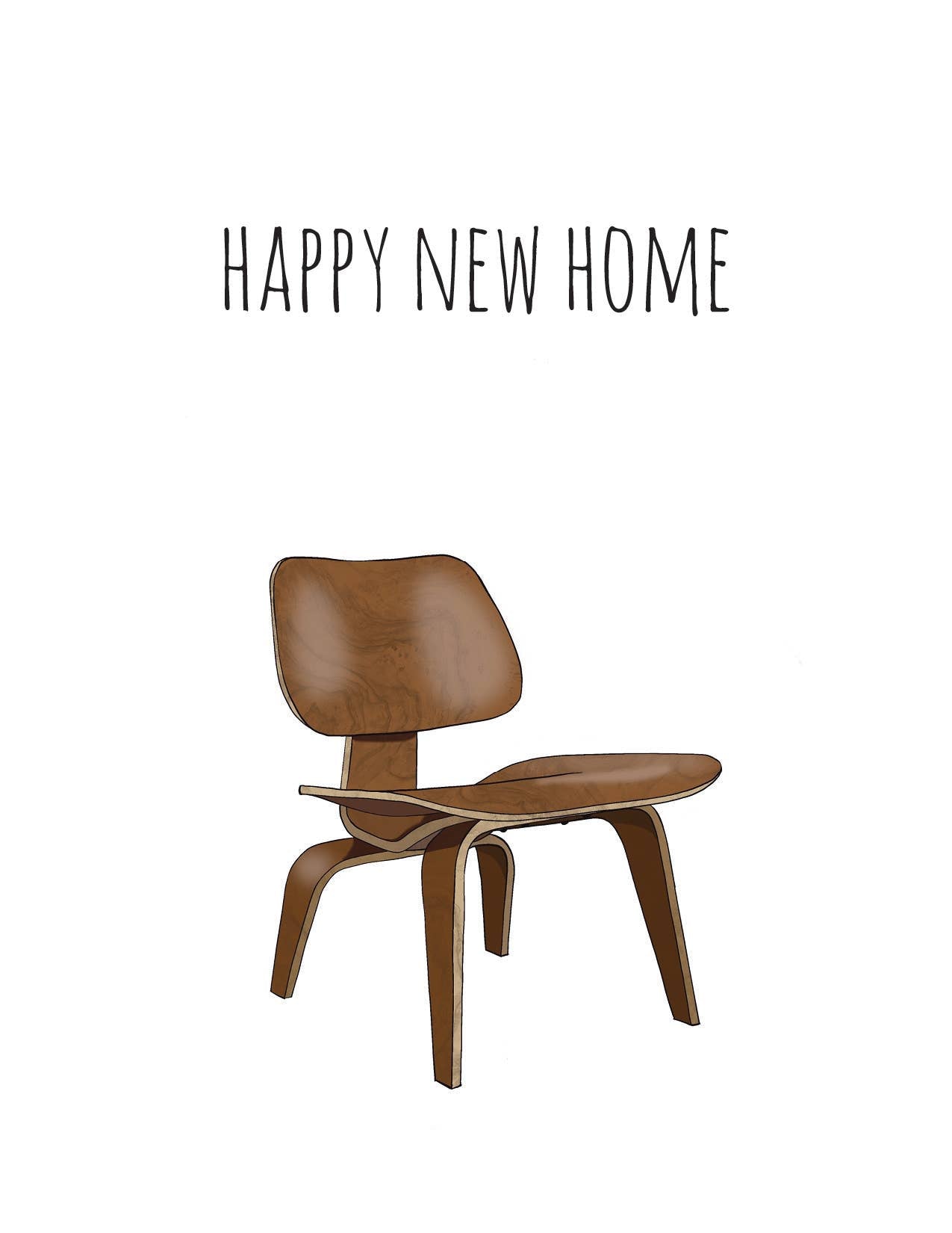 Happy New Home Cards Noted By Copine