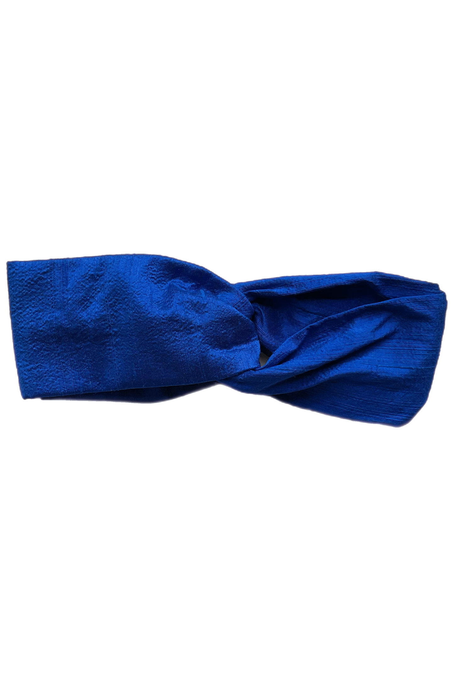 Solid Twist Headband Accessories CHRISTINE ALCALAY Caspian Silk Dupioni