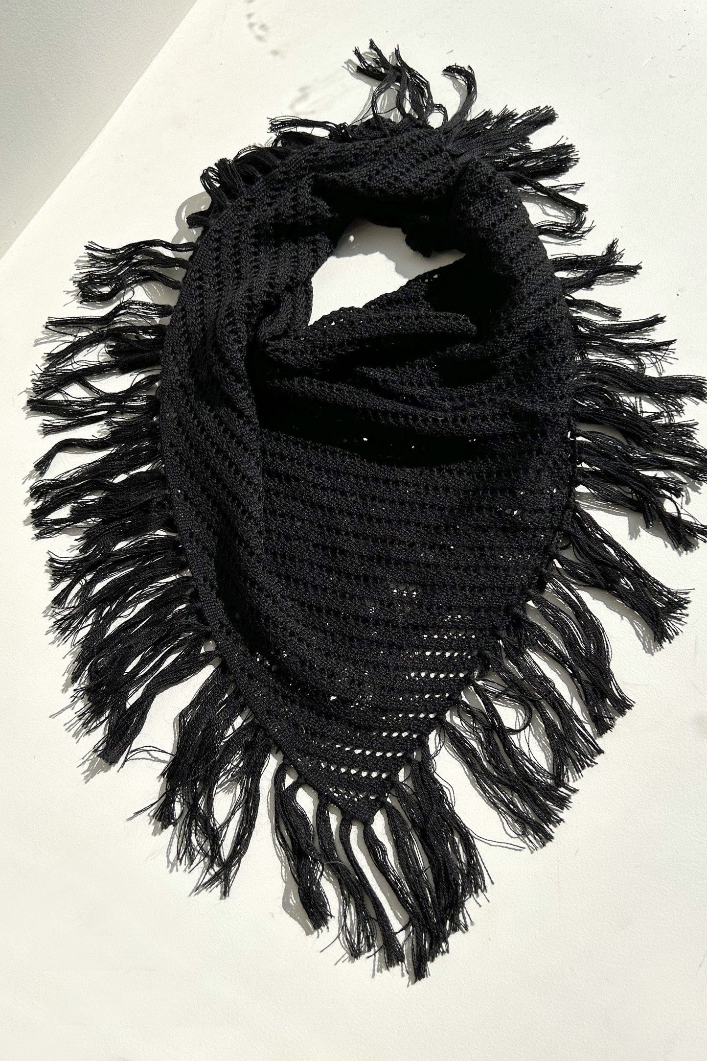 Fringe Scarf in Baby Alpaca Scarves CHRISTINE ALCALAY