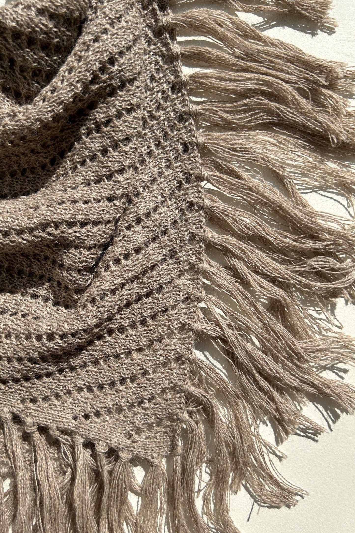 Fringe Scarf in Baby Alpaca Scarves CHRISTINE ALCALAY