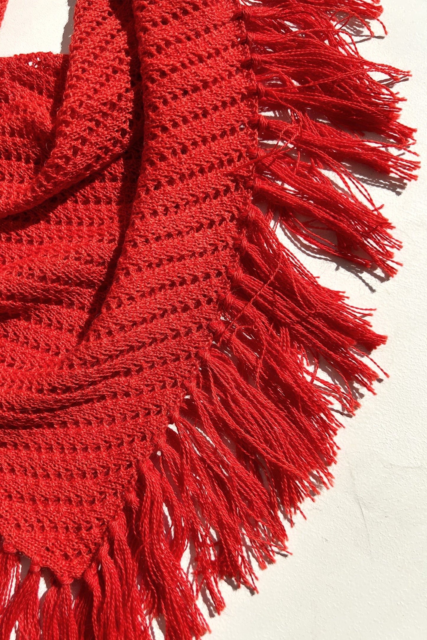 Fringe Scarf in Baby Alpaca Scarves CHRISTINE ALCALAY
