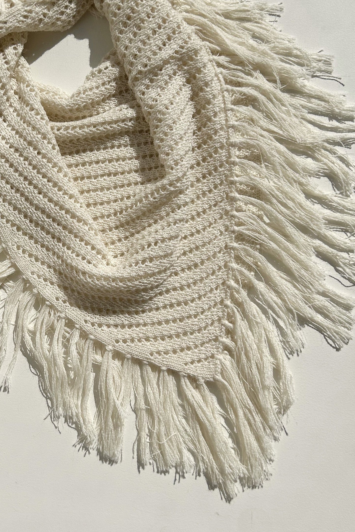 Fringe Scarf in Baby Alpaca Scarves CHRISTINE ALCALAY
