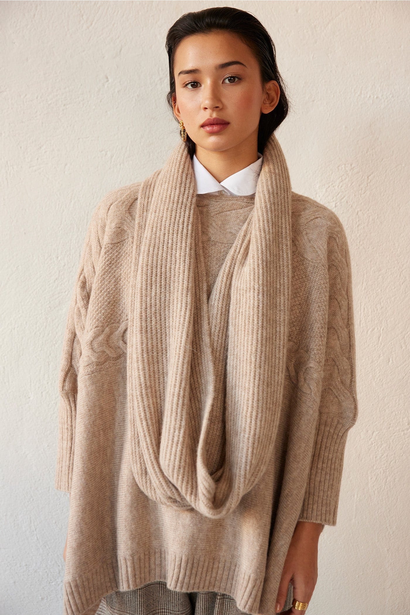 Infinity Scarf in Soft Alpaca Wool Blend Accessories CHRISTINE ALCALAY