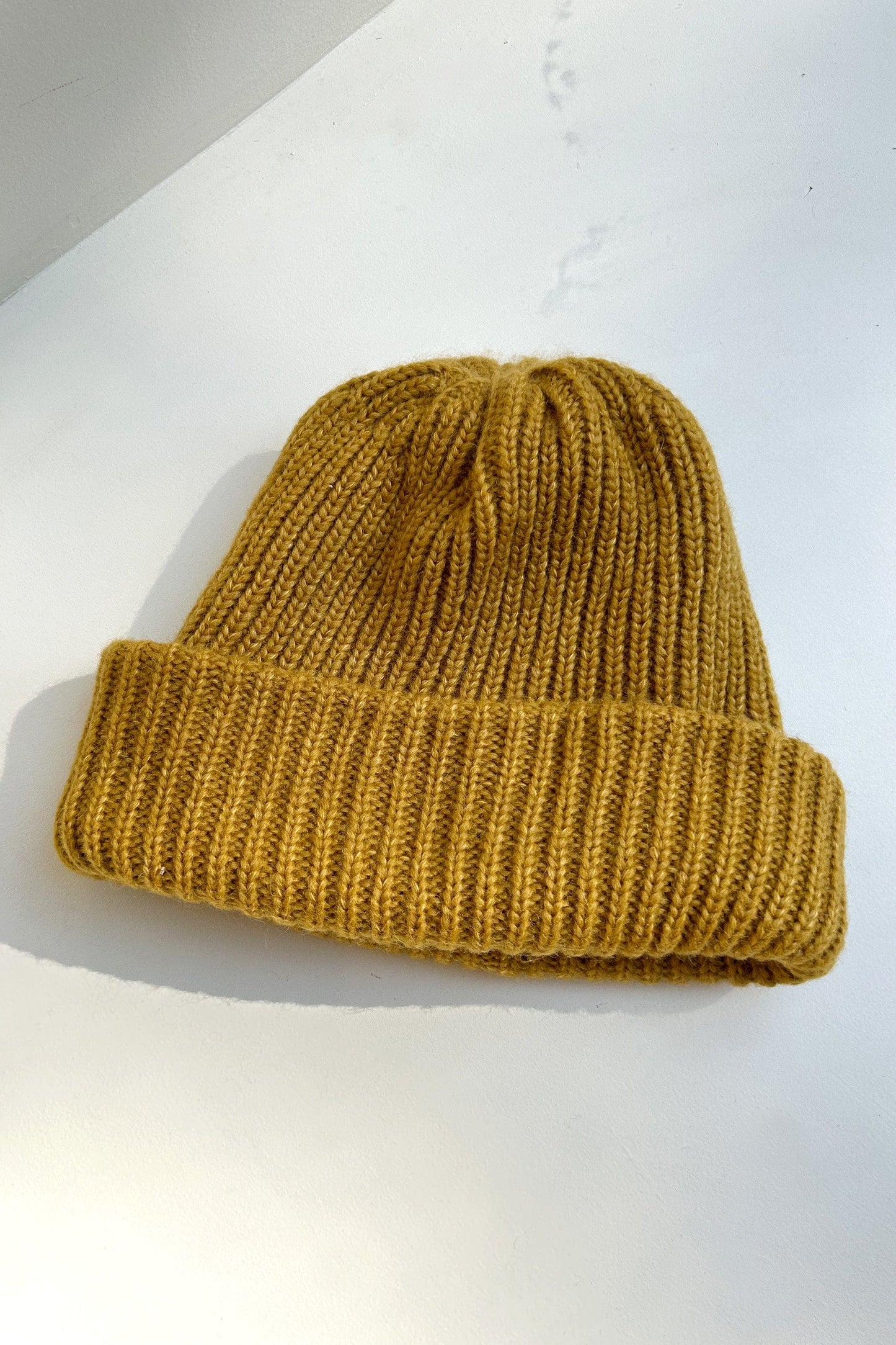 Lofted Beanie in Alpaca Wool Blend Beanies CHRISTINE ALCALAY Oro One Size