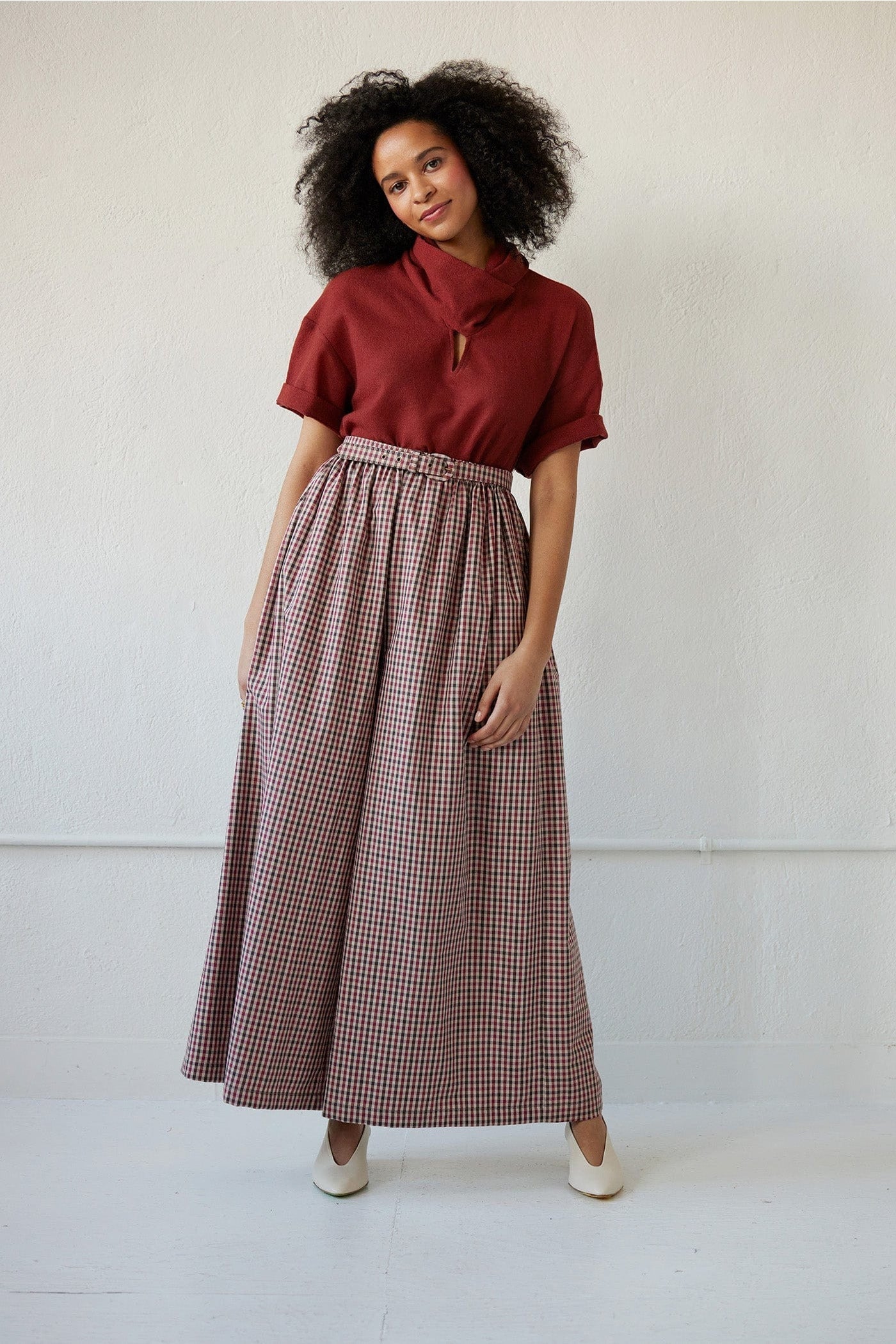 Corduroy Fabric Belts Belts CHRISTINE ALCALAY