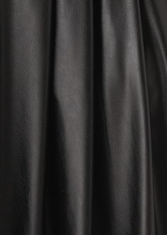 Volante Blouse in Pleatherette Tops CHRISTINE ALCALAY