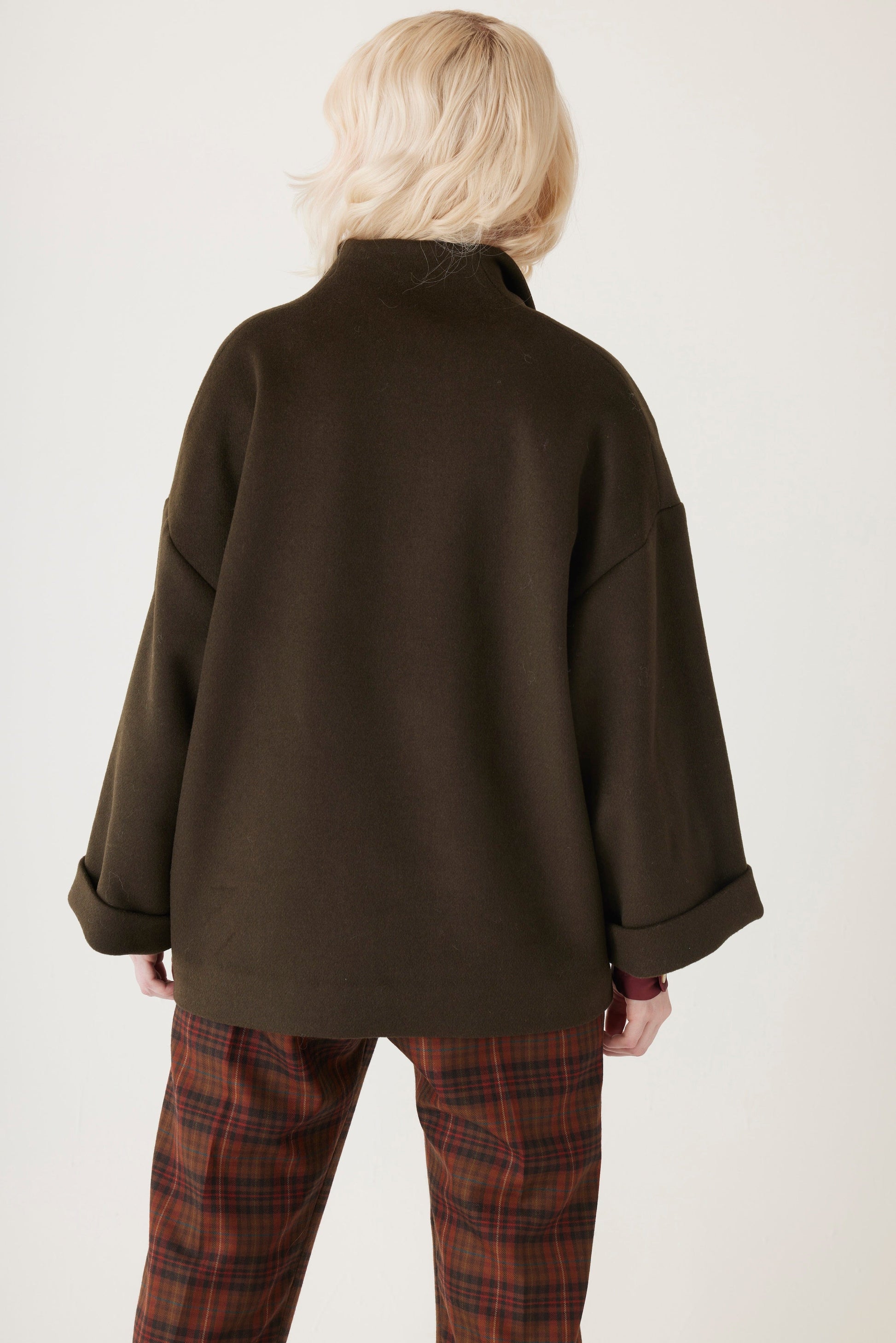 Carrie Coat in Wool Blend Coats CHRISTINE ALCALAY