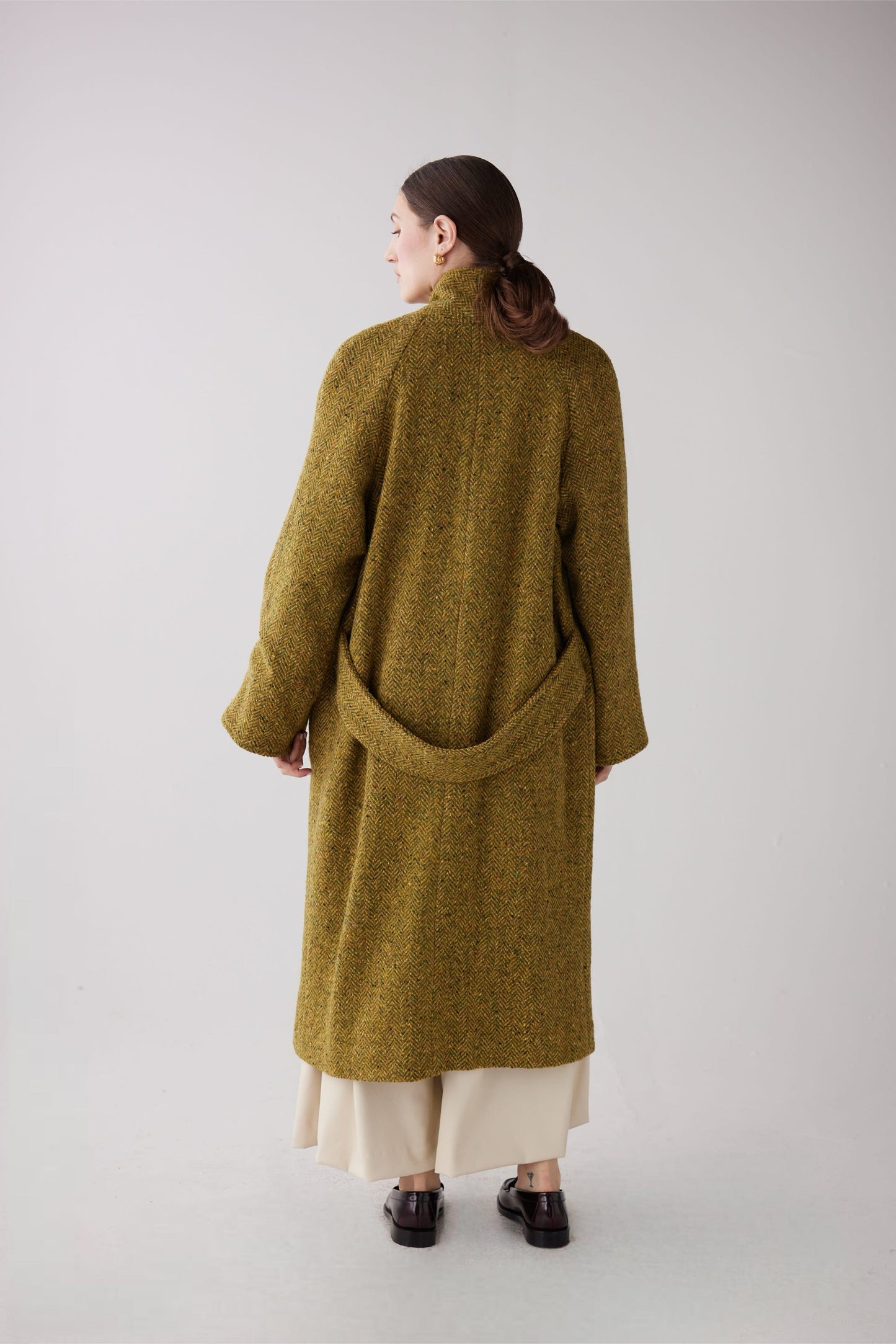 Agnes Coat in Herringbone Tweed Coats CHRISTINE ALCALAY