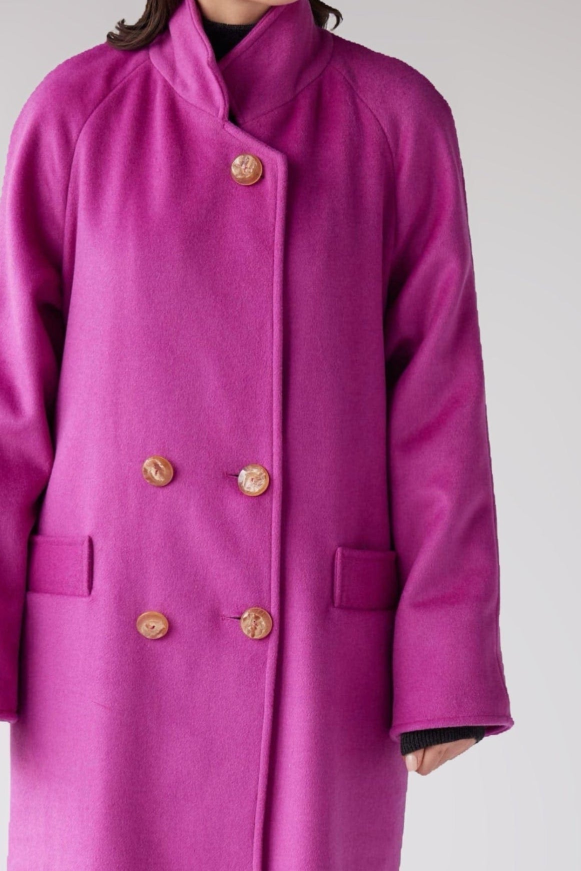 Agnes Coat in Wool Blend Coats CHRISTINE ALCALAY
