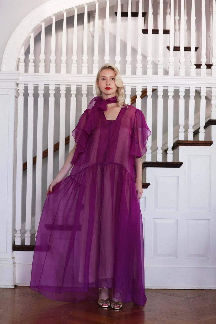 Coclico Dress in Silk Organza Dresses CHRISTINE ALCALAY