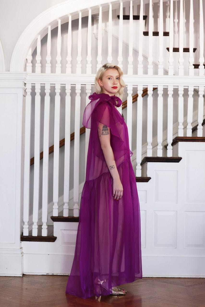 Coclico Dress in Silk Organza Dresses CHRISTINE ALCALAY