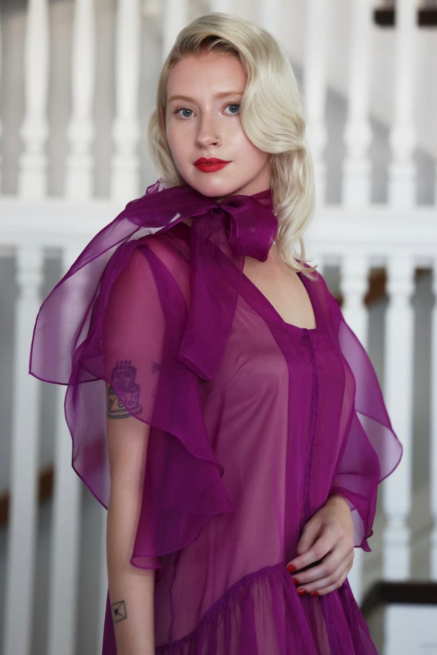 Coclico Dress in Silk Organza Dresses CHRISTINE ALCALAY