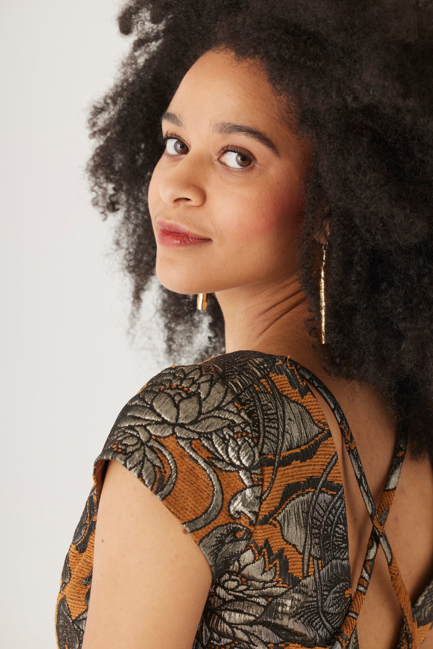 Rita Dress in Brocade Dresses CHRISTINE ALCALAY