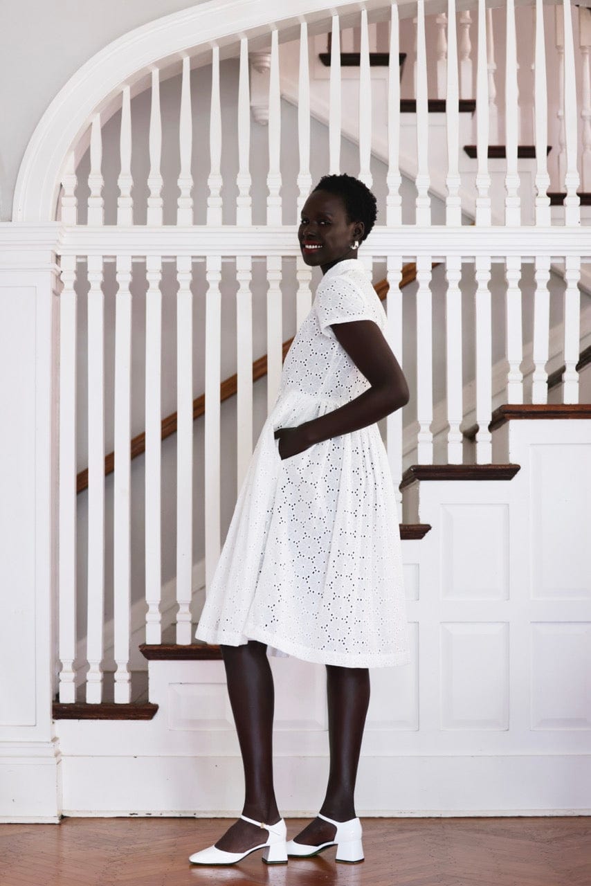Hope Dress in Eyelet Dresses CHRISTINE ALCALAY
