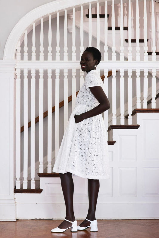 Hope Dress in Eyelet Dresses CHRISTINE ALCALAY