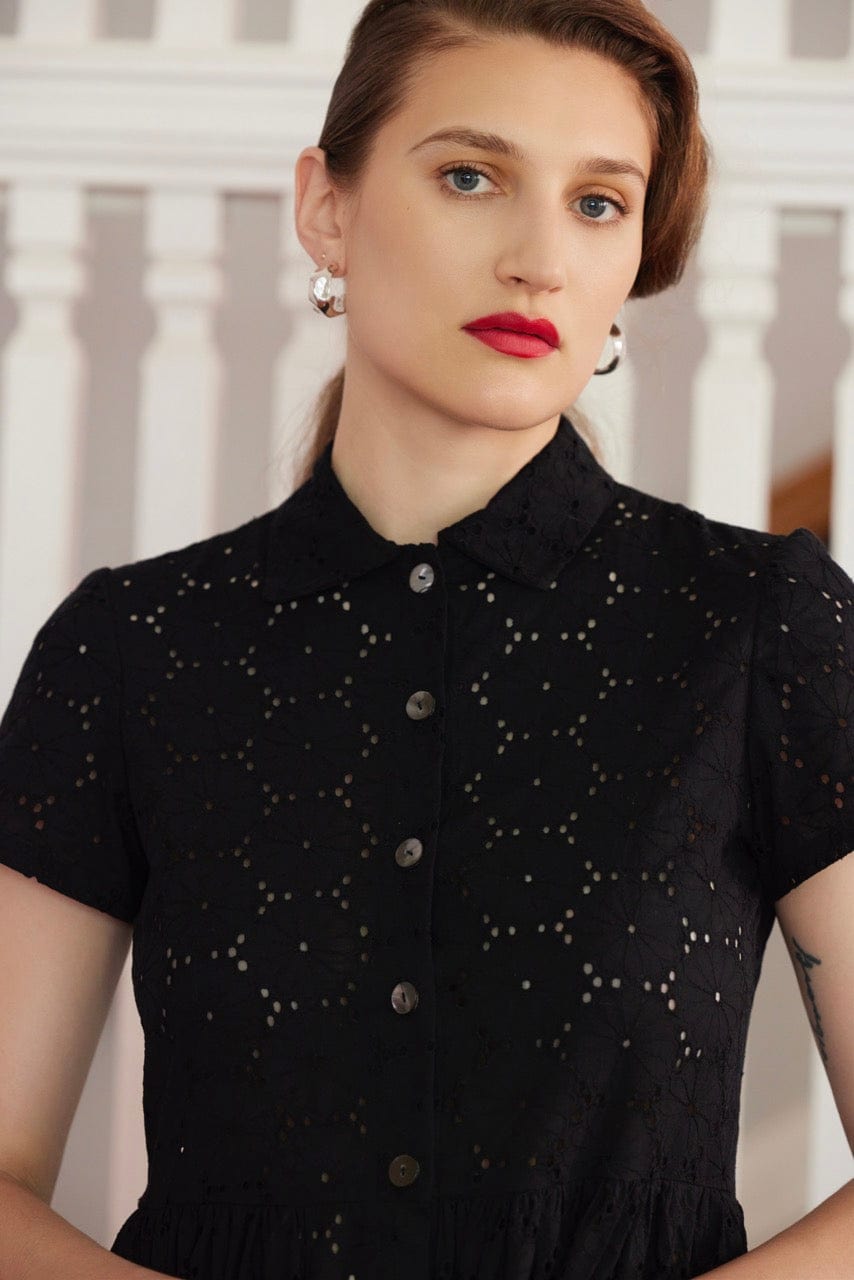 Hope Dress in Eyelet Dresses CHRISTINE ALCALAY - 9