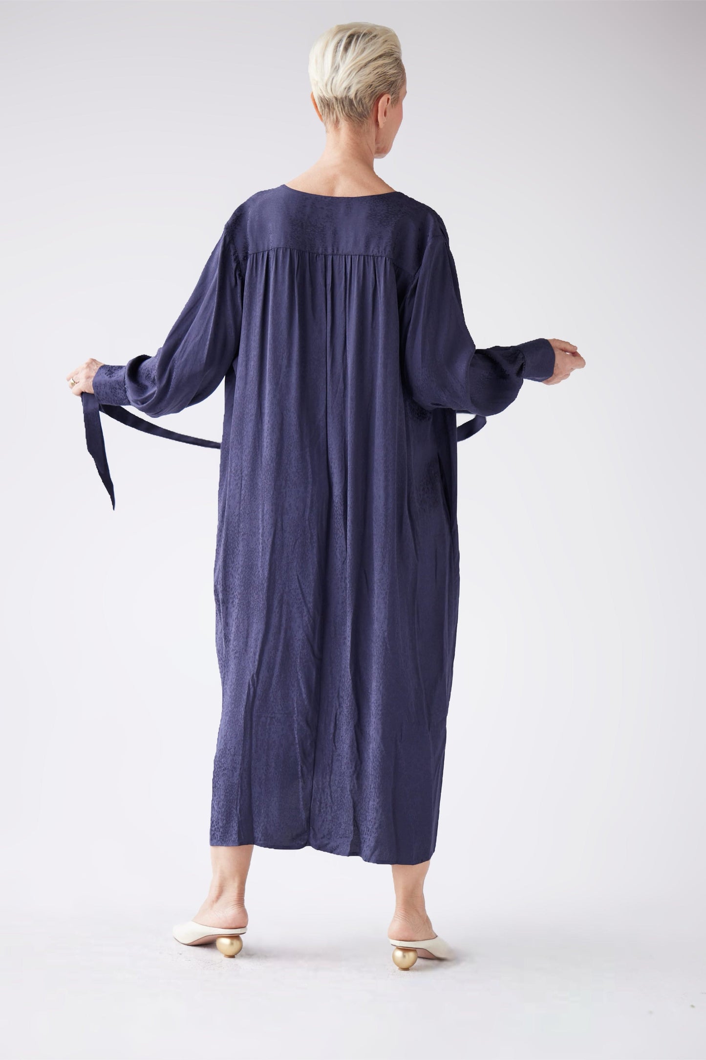 Farrah Dress in Leopard Jacquard Dresses CHRISTINE ALCALAY