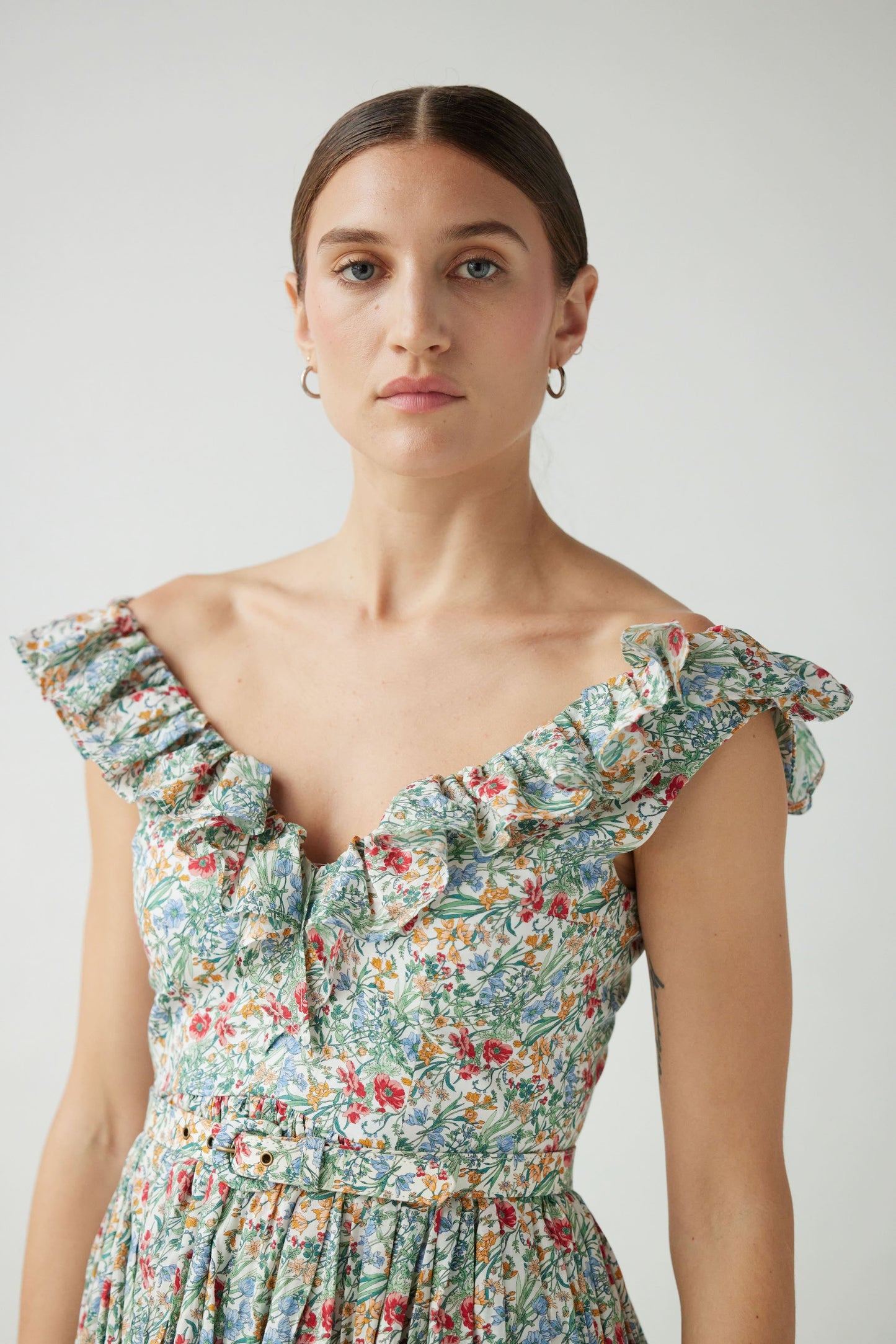 Viola Dress in Floral Voile Dresses CHRISTINE ALCALAY