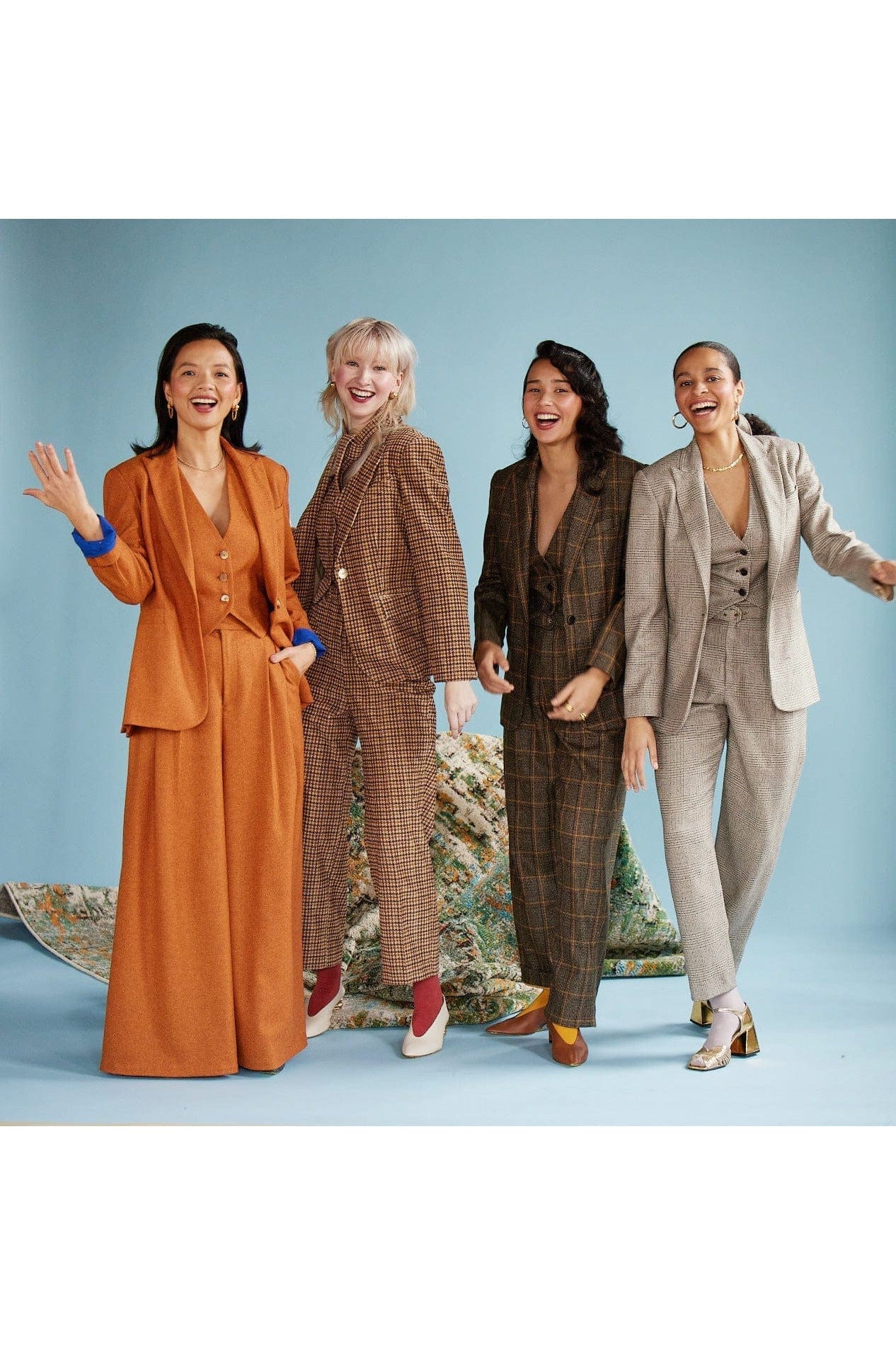 Bianca Jacket in Wool Plaids Jackets CHRISTINE ALCALAY