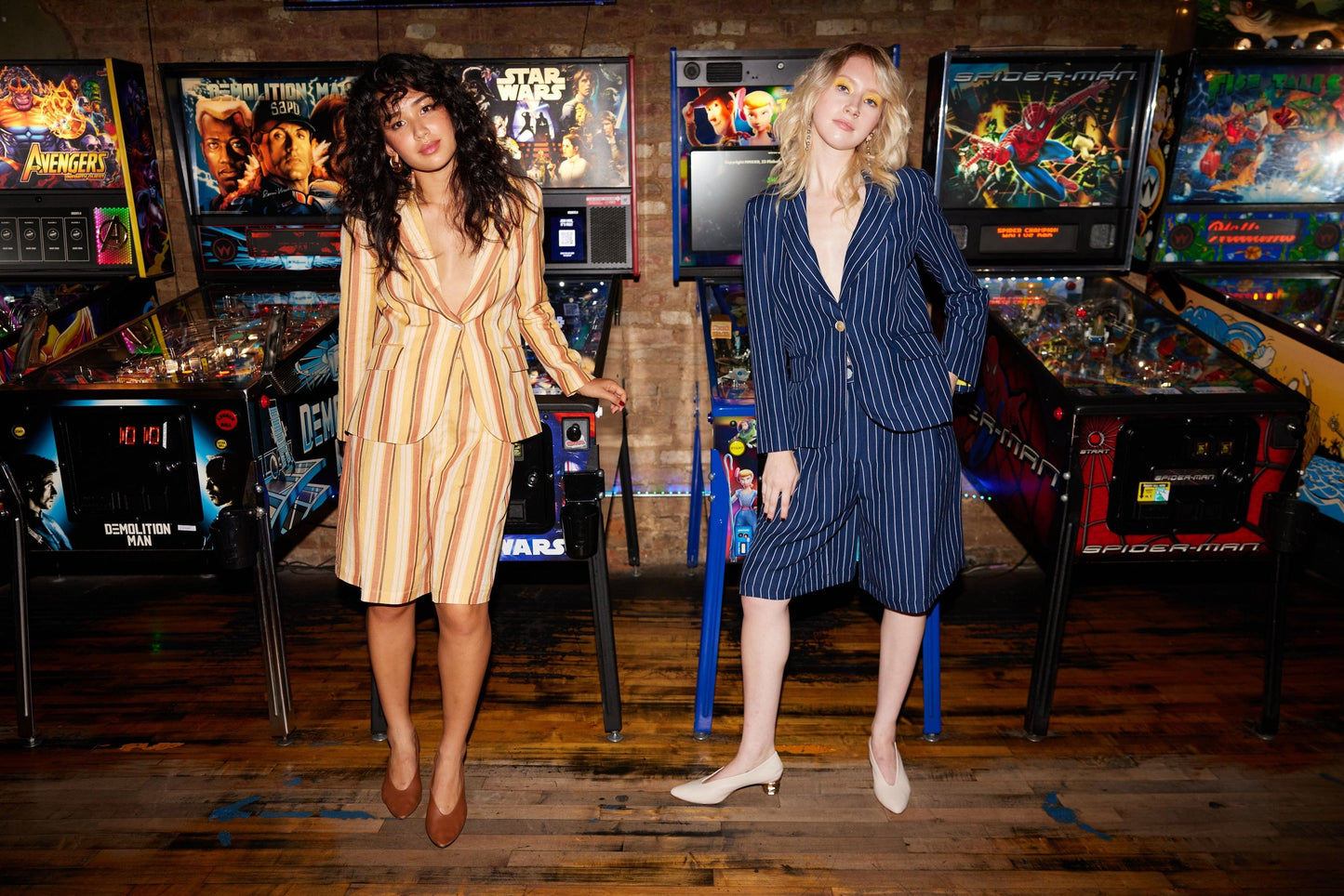 Gatsby Jacket in Midnight Stripe Jackets CHRISTINE ALCALAY