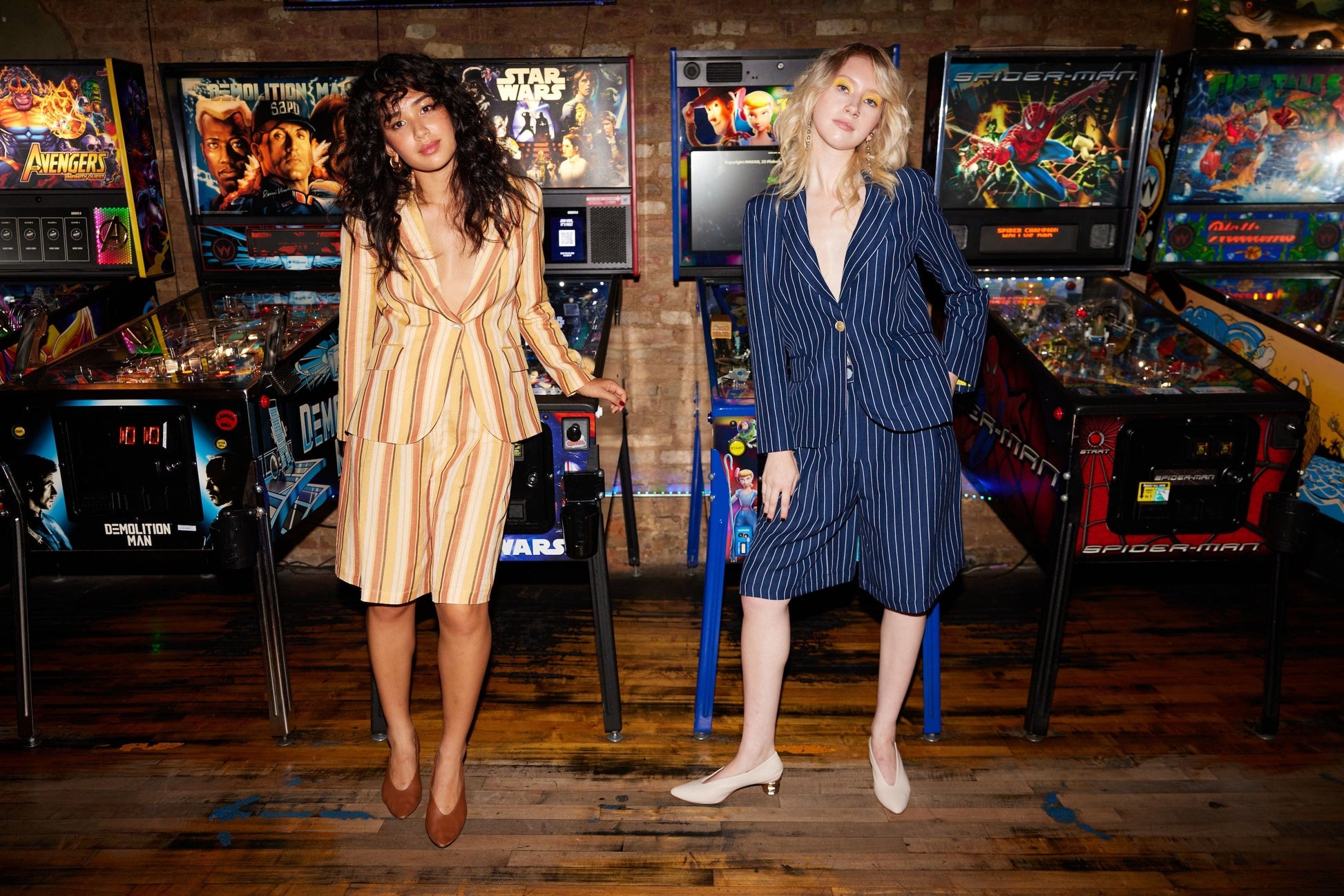 Gatsby Jacket in Midnight Stripe Jackets CHRISTINE ALCALAY
