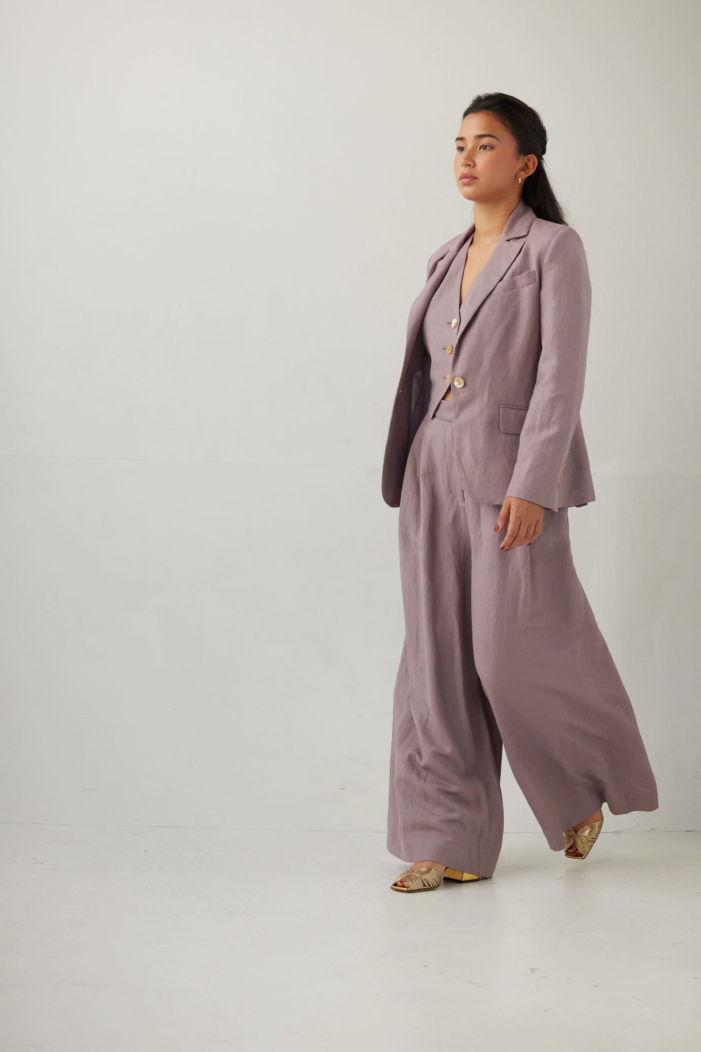 Tilda Jacket in Linen Blend Jackets CHRISTINE ALCALAY