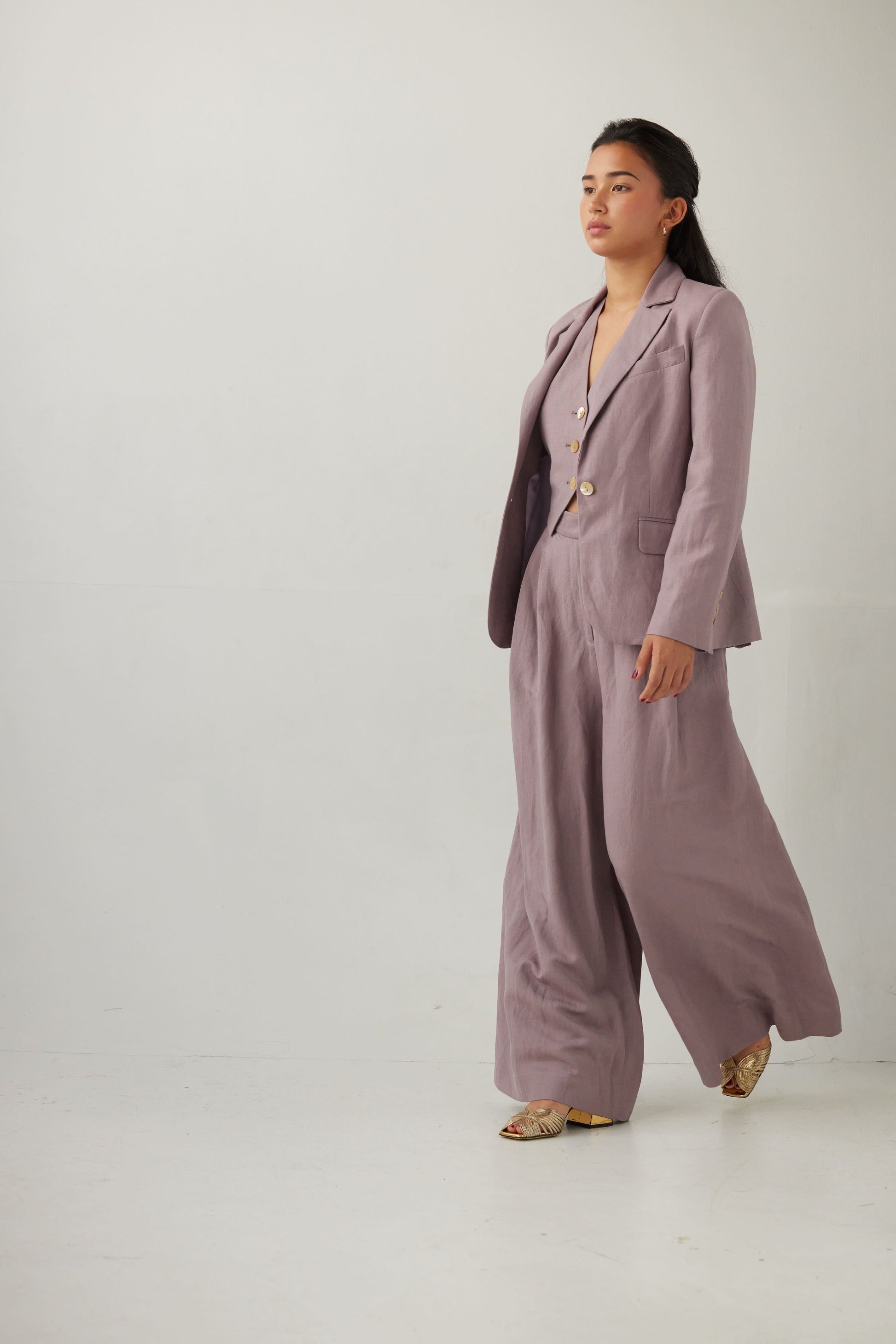 Tilda Jacket in Linen Blend Jackets CHRISTINE ALCALAY